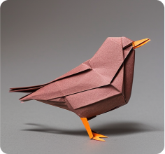 bird origami